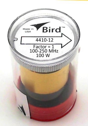 Bird Element 4410-12 100mW-100W 100-250 MHz