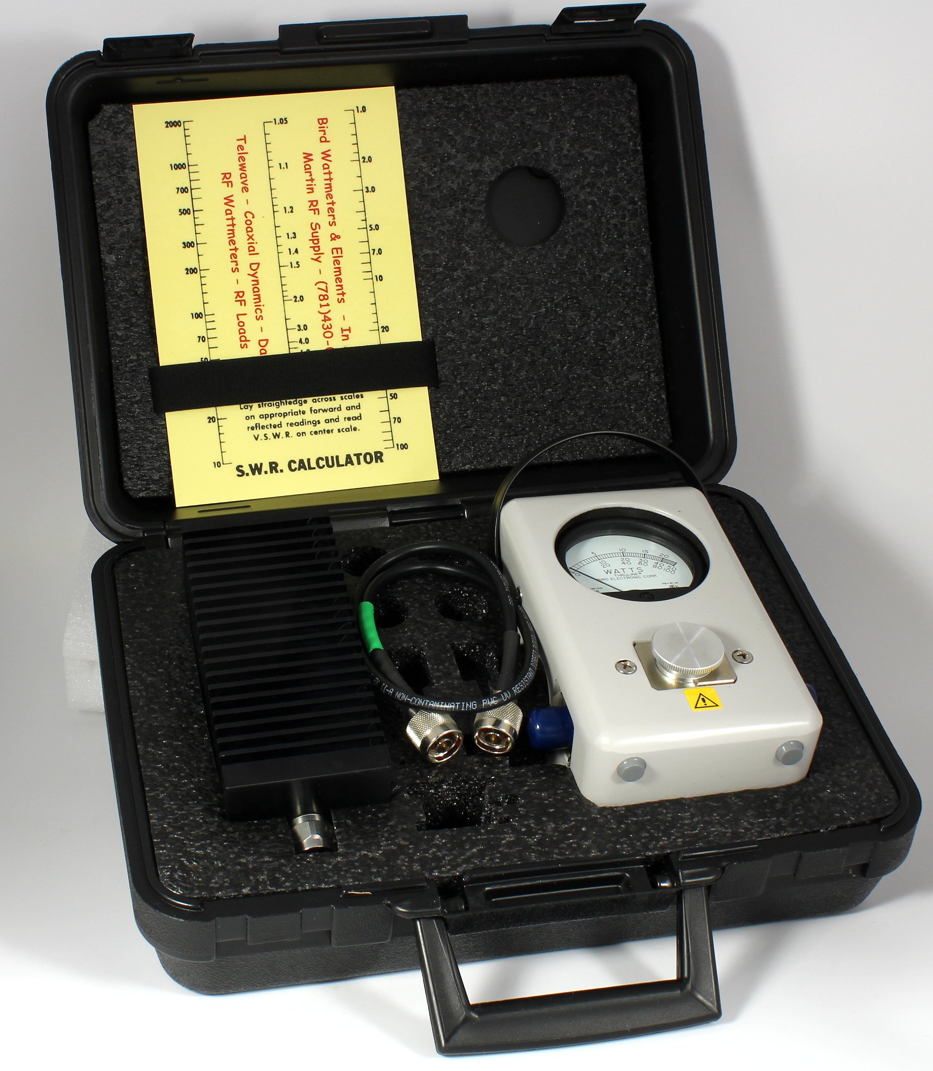 Bird 43 Thruline RF Wattmeter Kit w/ 100W Bird RF Load - IN STOCK