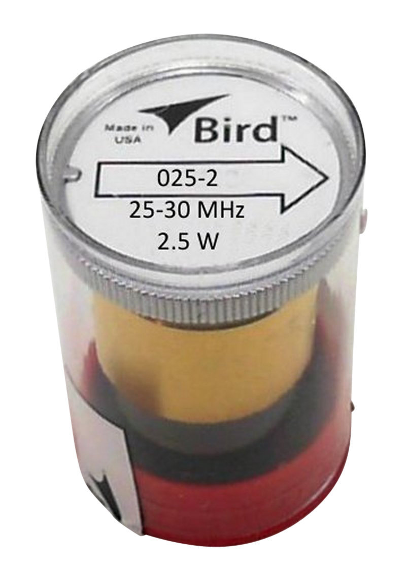 Bird Element 025-2 2.5W 25-30 MHz IN STOCK